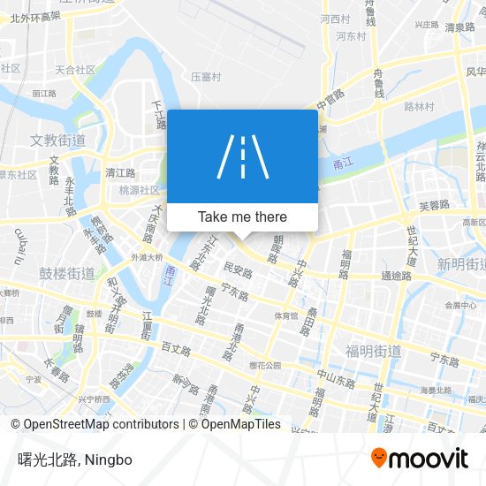 曙光北路 map
