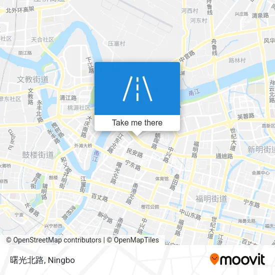 曙光北路 map