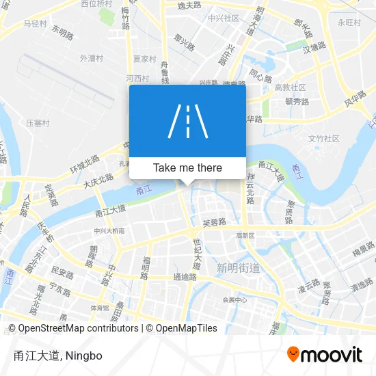 甬江大道 map