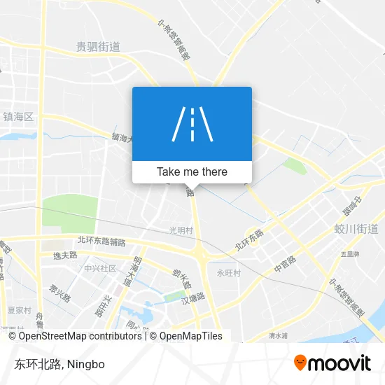 东环北路 map