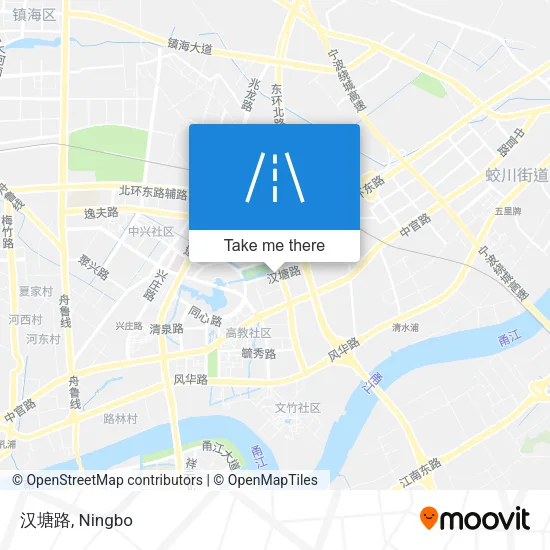 汉塘路 map