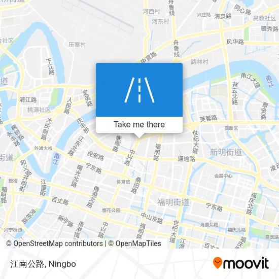 江南公路 map