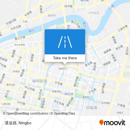 通途路 map