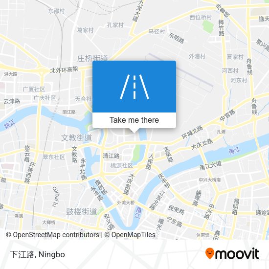 下江路 map
