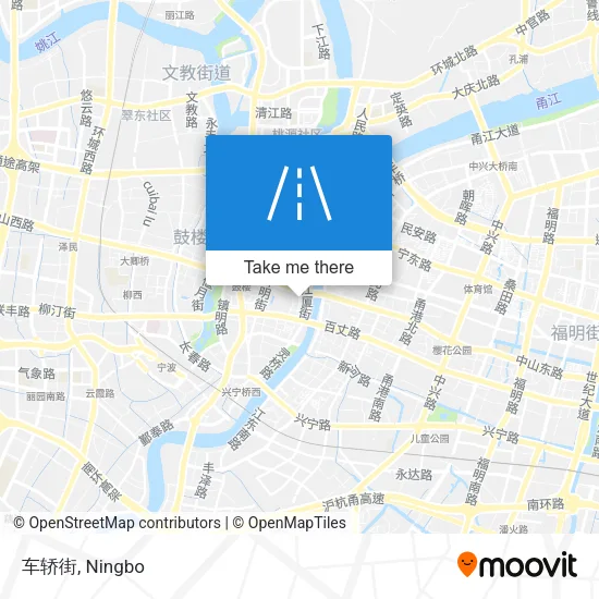 车轿街 map