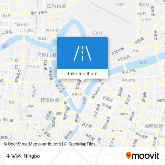 生宝路 map