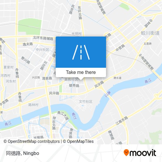 同德路 map