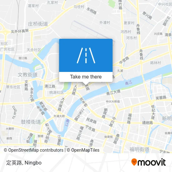 定英路 map