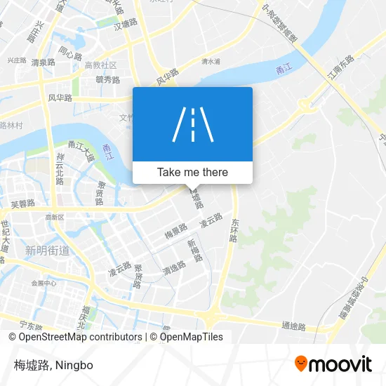梅墟路 map