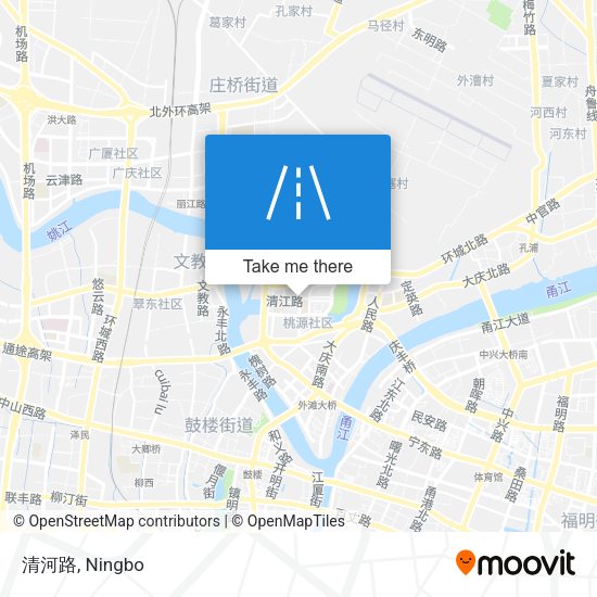 清河路 map