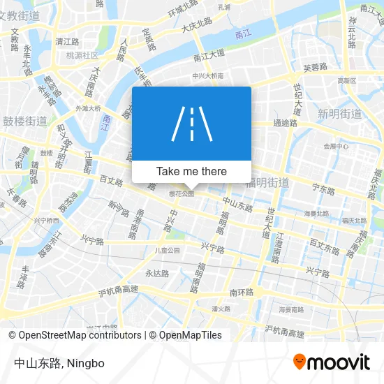 中山东路 map