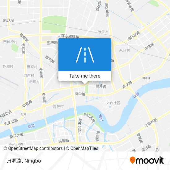 归源路 map