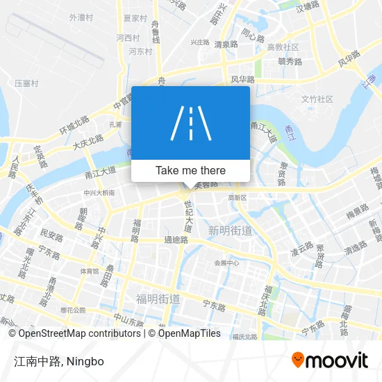 江南中路 map