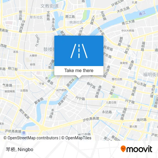 琴桥 map