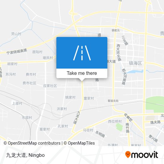 九龙大道 map
