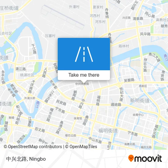 中兴北路 map