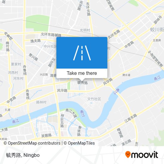 毓秀路 map