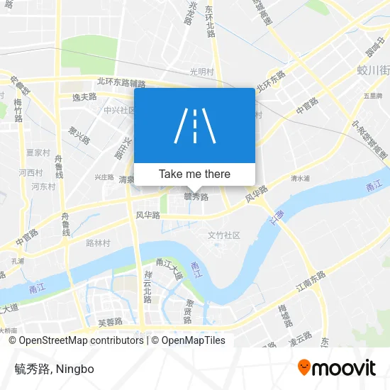毓秀路 map