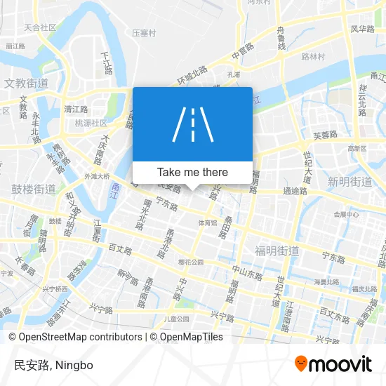 民安路 map