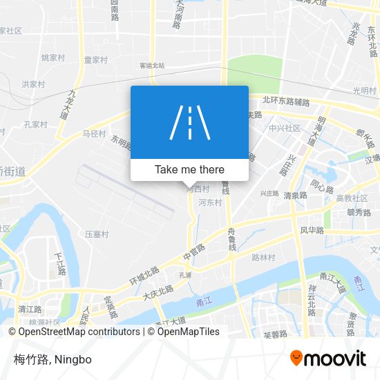 梅竹路 map