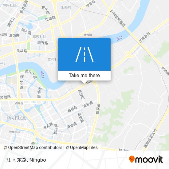 江南东路 map