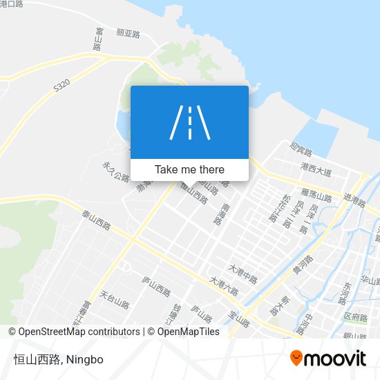 恒山西路 map