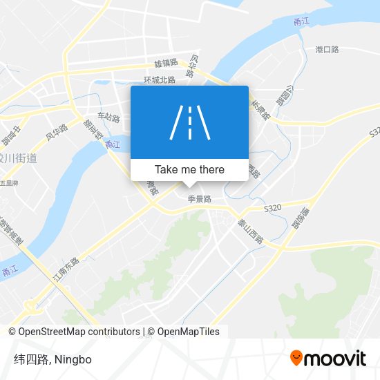 纬四路 map
