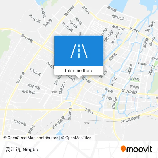 灵江路 map