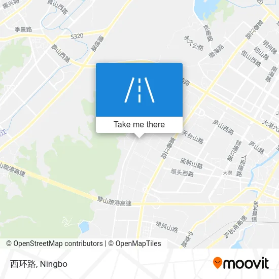西环路 map