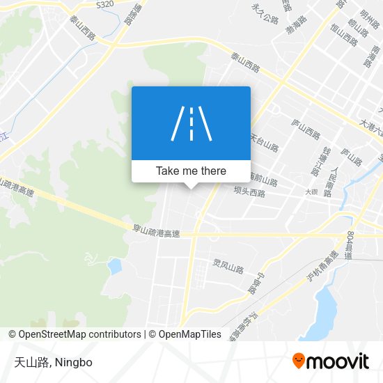 天山路 map