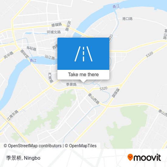 季景桥 map