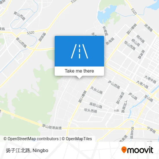 扬子江北路 map
