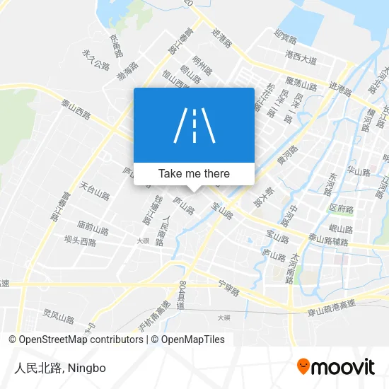 人民北路 map
