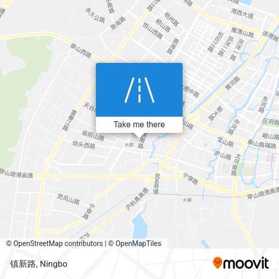 镇新路 map