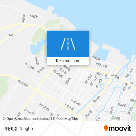明州路 map