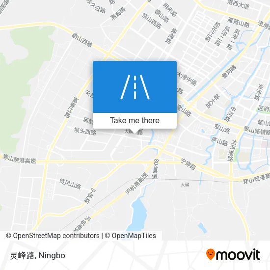 灵峰路 map