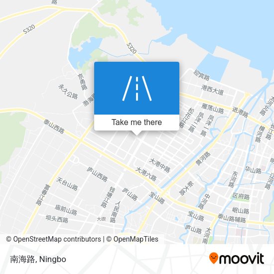 南海路 map
