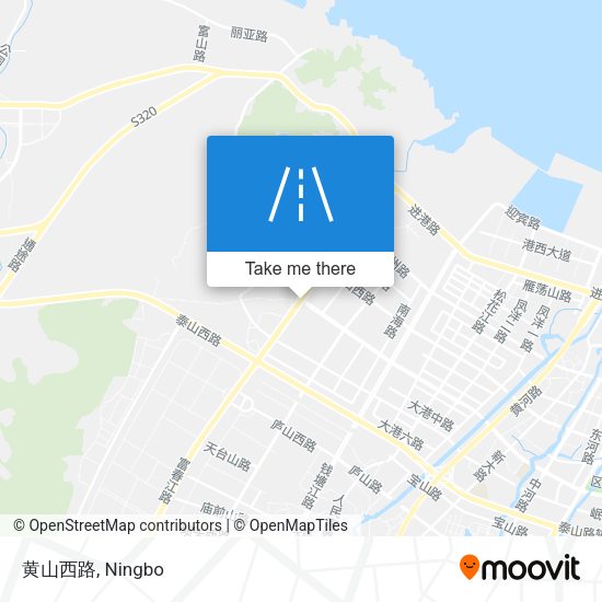黄山西路 map