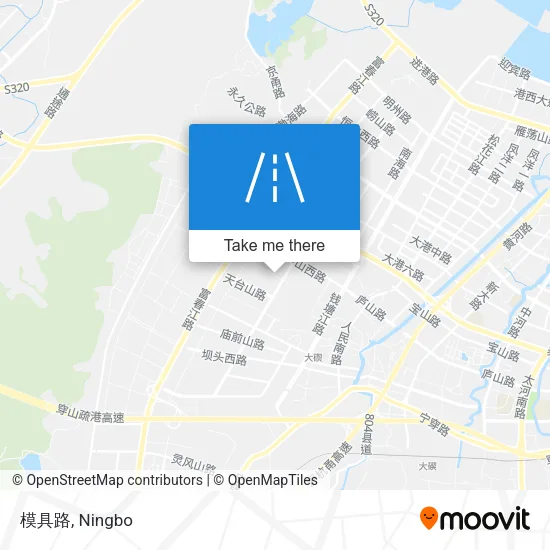 模具路 map