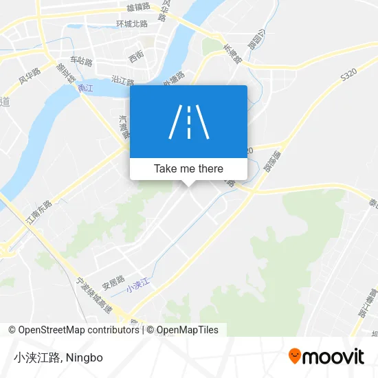 小浃江路 map