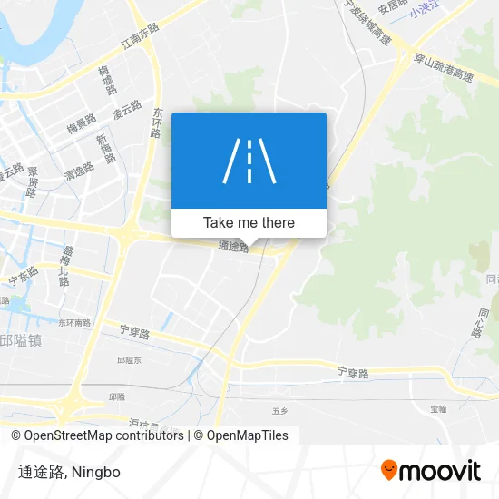 通途路 map