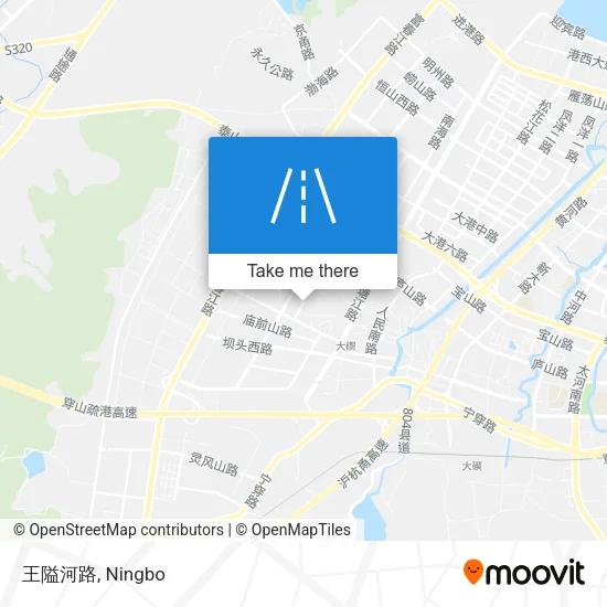 王隘河路 map