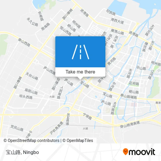 宝山路 map