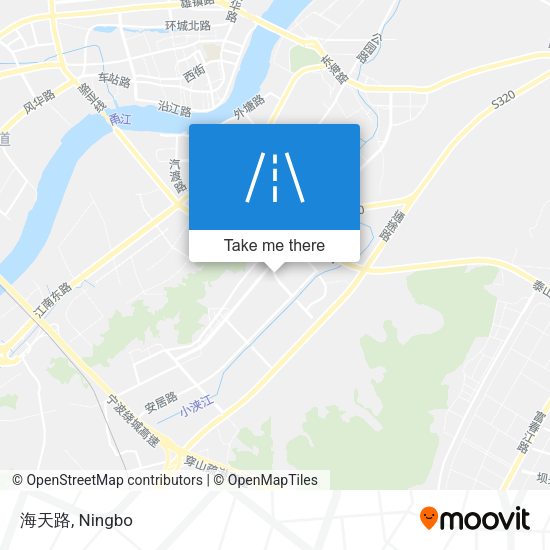 海天路 map