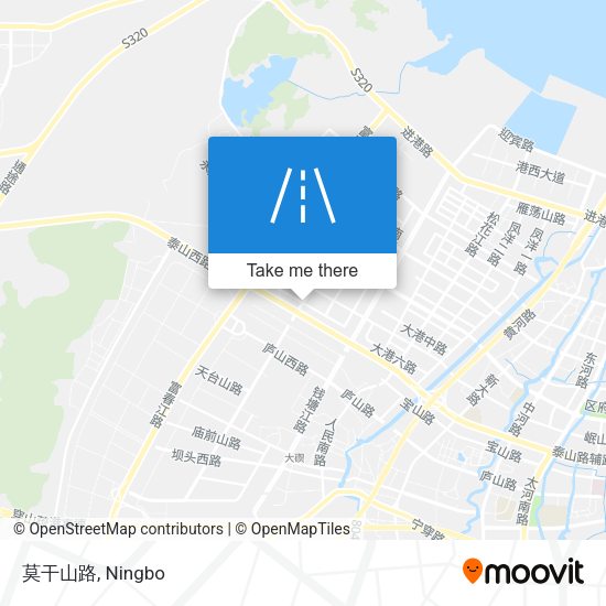 莫干山路 map