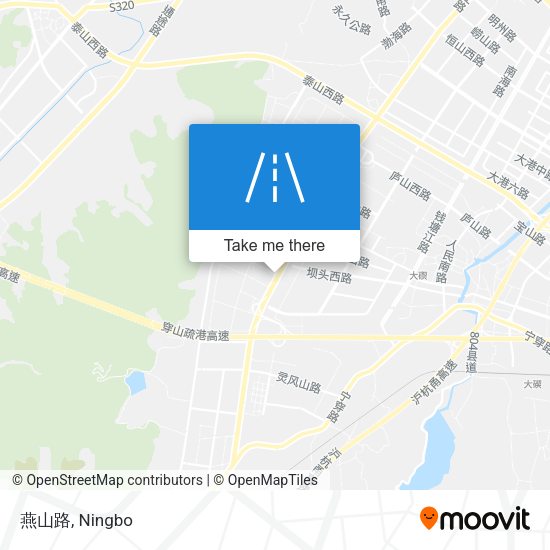 燕山路 map