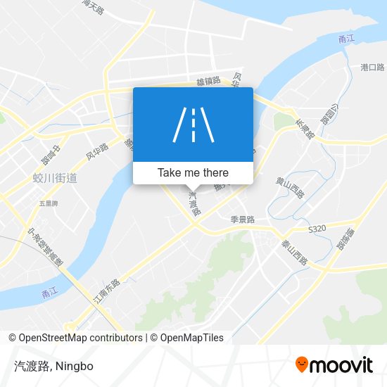 汽渡路 map