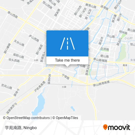 学苑南路 map