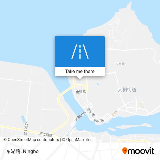 东湖路 map