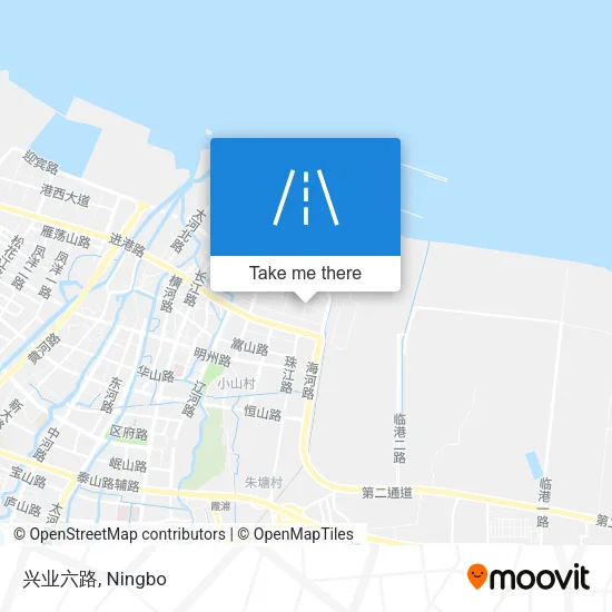 兴业六路 map